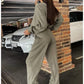49% Off New Products Hot Sale🔥Women's Knitted Buttoned Jacket and Pants Two-piece Set